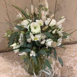 Strauß " weiß elegant"
