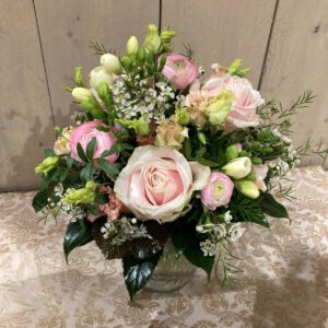 Überraschungsstrauß "rosa Wolke"