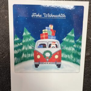 Grußkarte Frohe Weihnachten