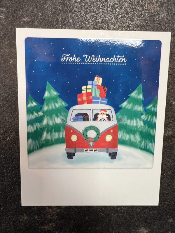 Grußkarte Frohe Weihnachten